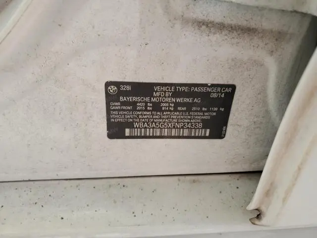 2015 BMW 328 I  