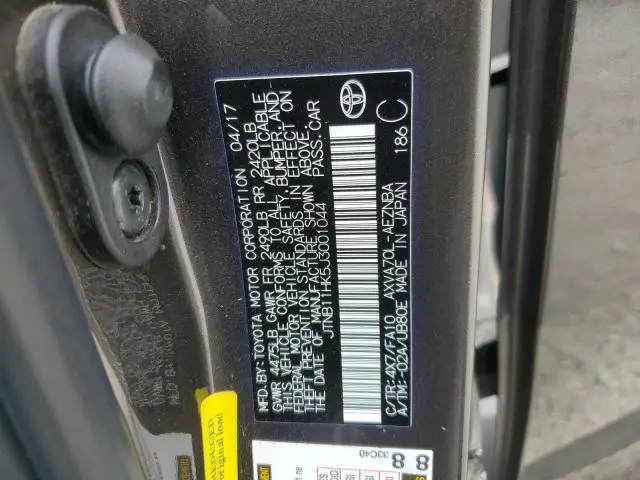 2018 TOYOTA CAMRY L  