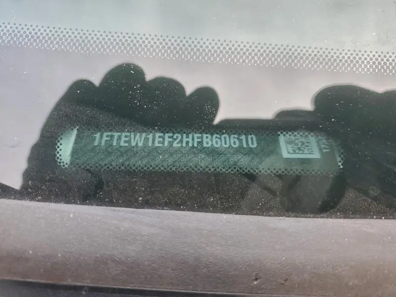 2017 FORD F150 SUPERCREW  