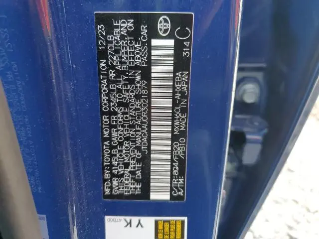 2024 TOYOTA PRIUS LE  