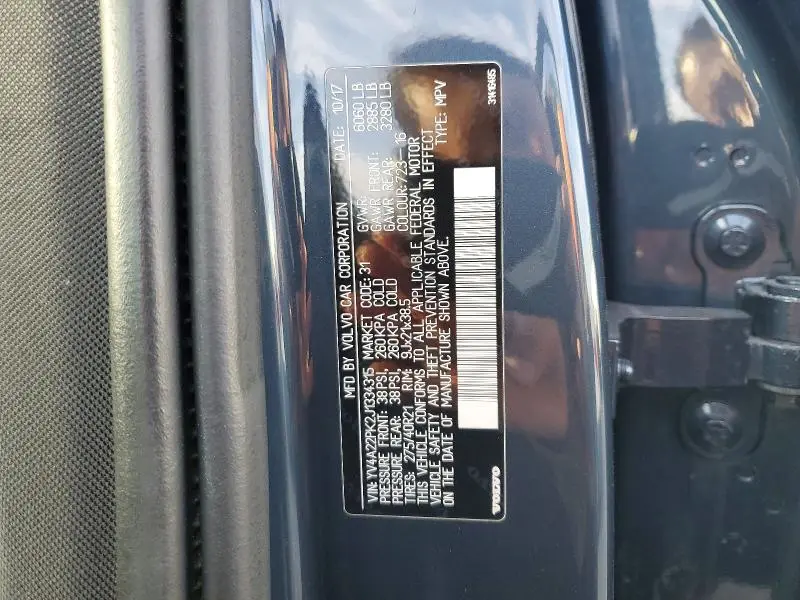 2018 VOLVO XC90 T6  