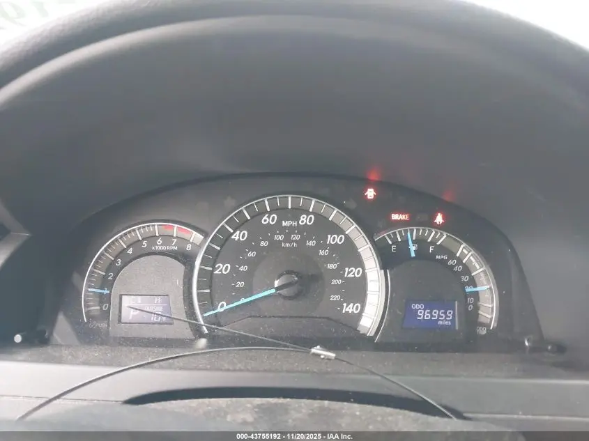 2012 TOYOTA CAMRY SE LIMITED EDITION