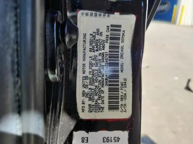 2010 TOYOTA COROLLA BASE  