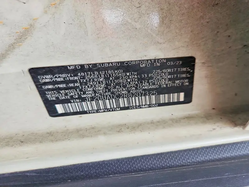 2024 SUBARU CROSSTREK PREMIUM  