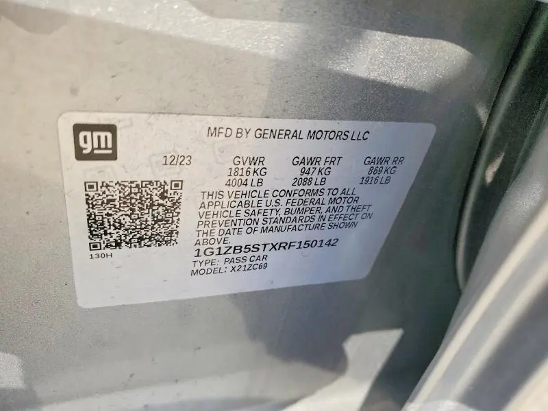 2024 CHEVROLET MALIBU LS  