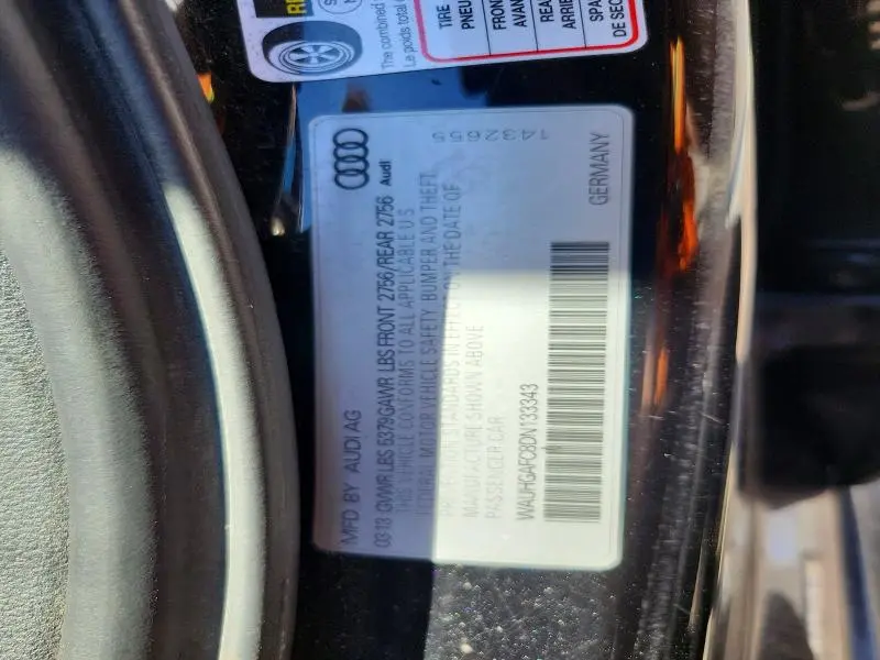 2013 AUDI A6 PRESTIGE  