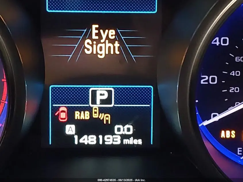 2019 SUBARU OUTBACK 2.5I LIMITED