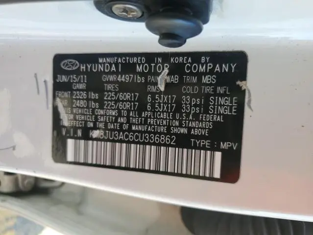 2012 HYUNDAI TUCSON GLS  