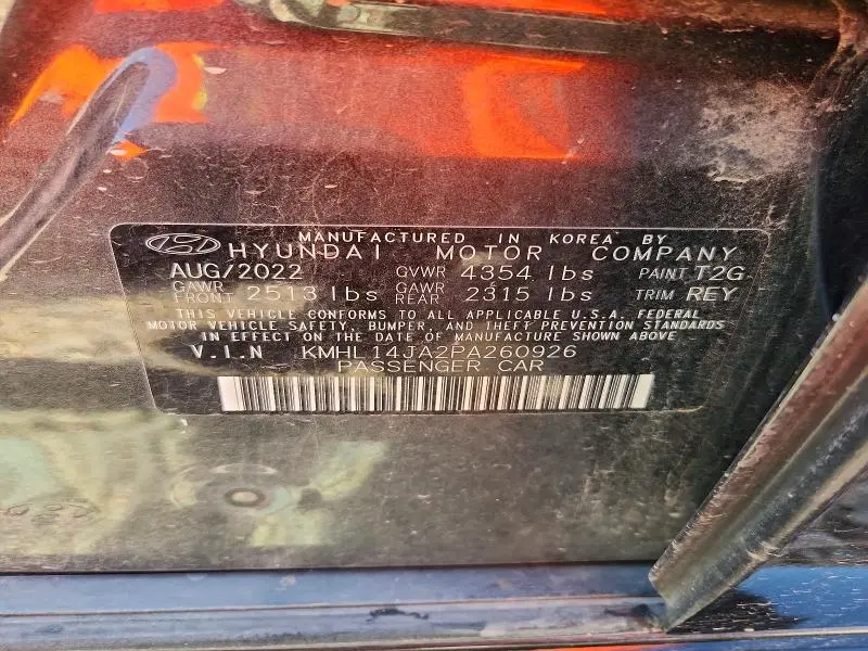 2023 HYUNDAI SONATA SEL  