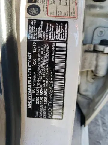 2011 MERCEDES-BENZ E 350 4MATIC  