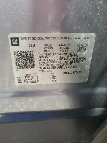 2019 GMC TERRAIN SLE  
