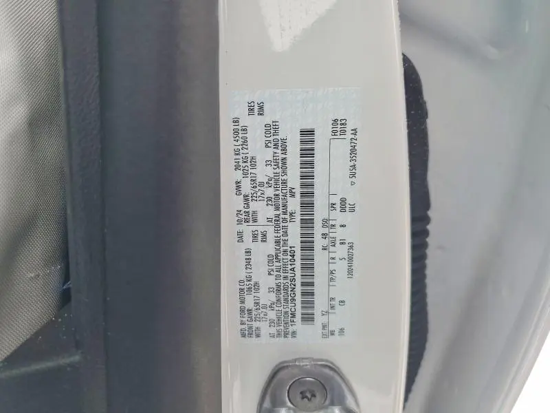 2025 FORD ESCAPE ACTIVE  