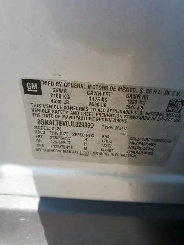 2018 GMC TERRAIN SLE  