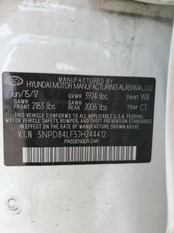 2018 HYUNDAI ELANTRA SEL