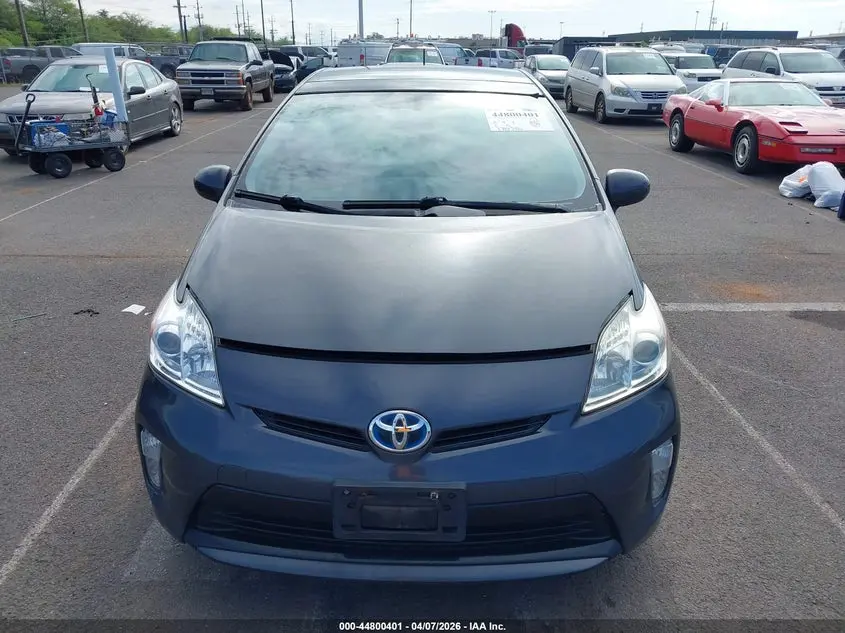 2012 TOYOTA PRIUS FIVE/FOUR/ONE/THREE/TWO