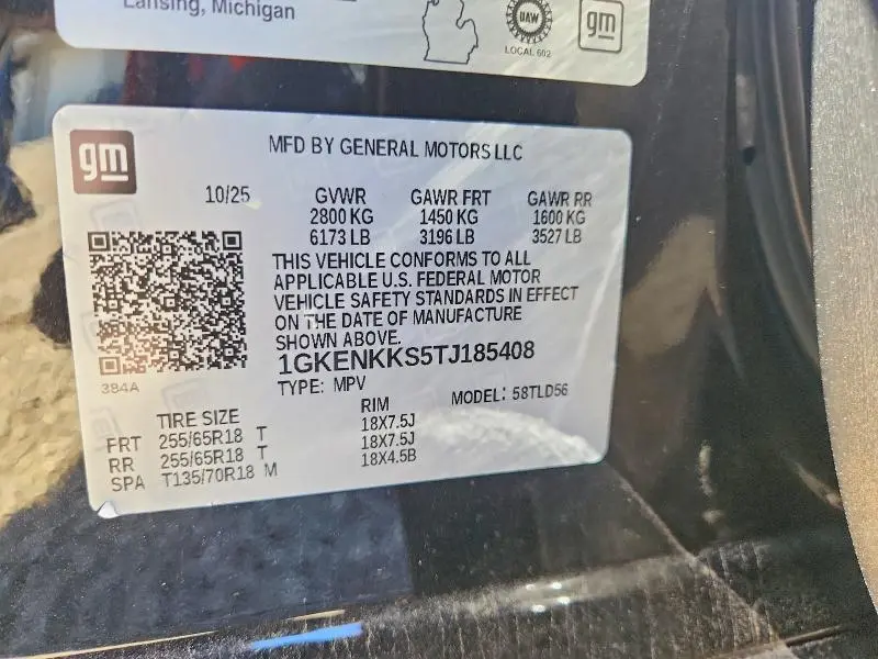 2026 GMC ACADIA ELEVATION  