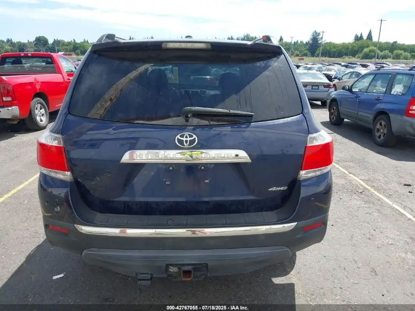 2013 TOYOTA HIGHLANDER LIMITED V6