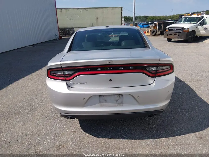 2019 DODGE CHARGER POLICE RWD