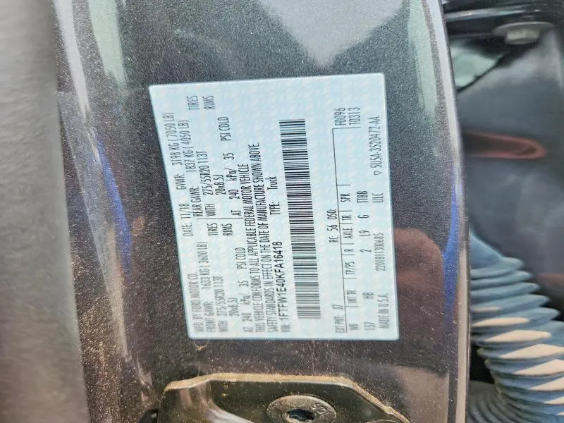2019 FORD F150 SUPERCREW  