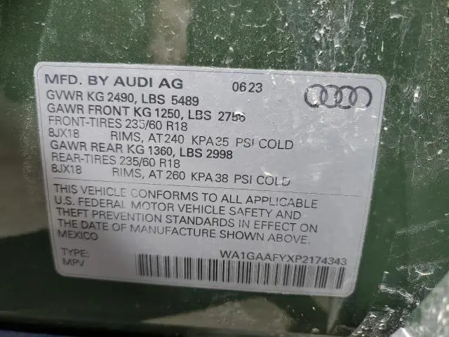 2023 AUDI Q5 PREMIUM 45  