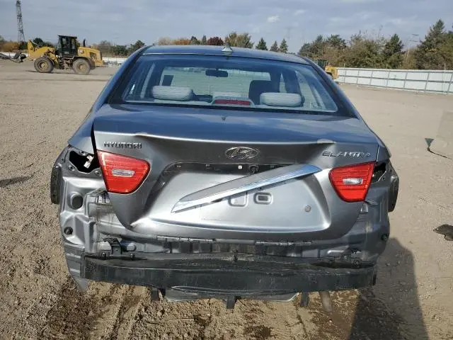 2010 HYUNDAI ELANTRA BLUE  