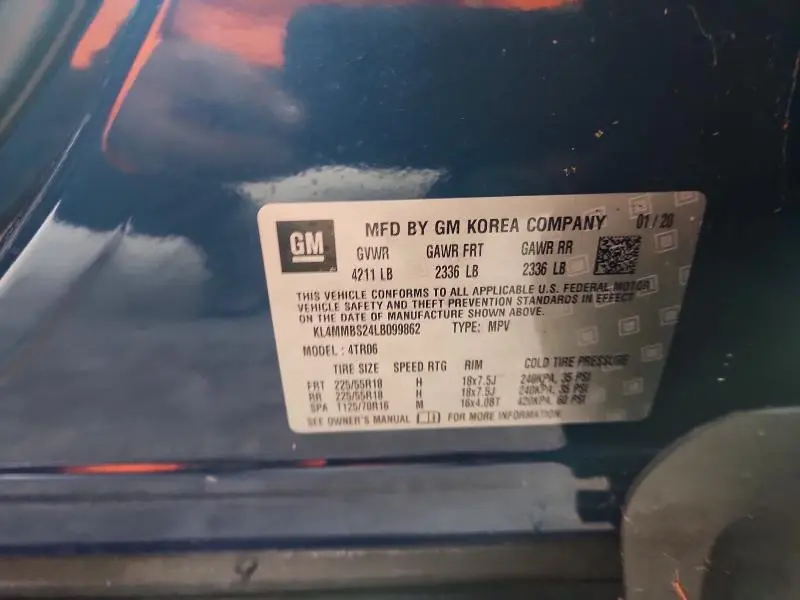 2020 BUICK ENCORE GX PREFERRED  
