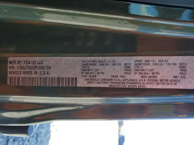 2023 JEEP GLADIATOR SPORT  