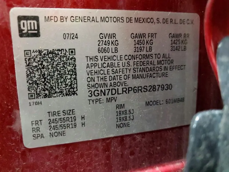 2024 CHEVROLET EQUINOX 2LT  