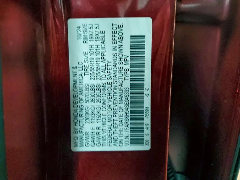 2025 HONDA CR-V SPORT TOURING  