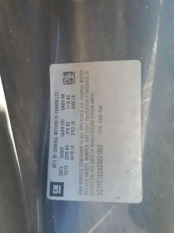 2014 CHEVROLET CAMARO LT