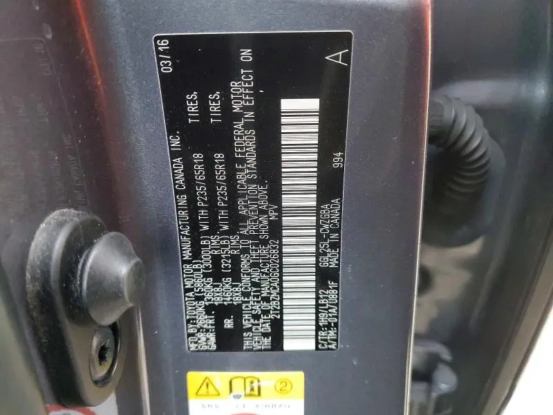 2016 LEXUS RX 350 BASE  