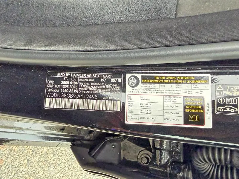 2018 MERCEDES-BENZ S 560 4MATIC  