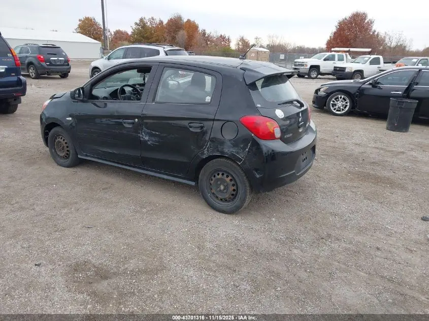 2015 MITSUBISHI MIRAGE DE/RF