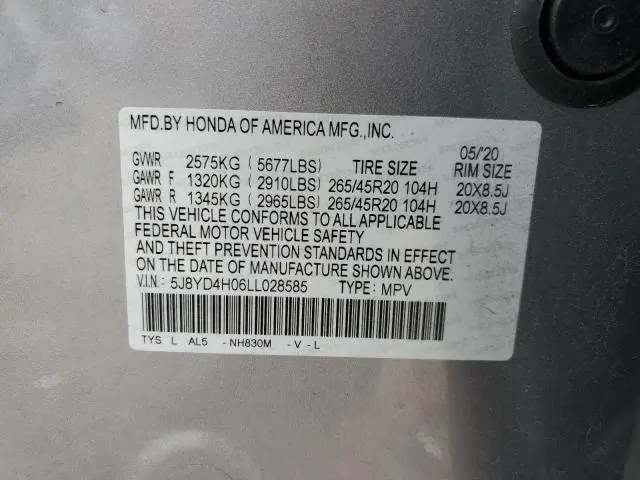 2020 ACURA MDX A-SPEC  
