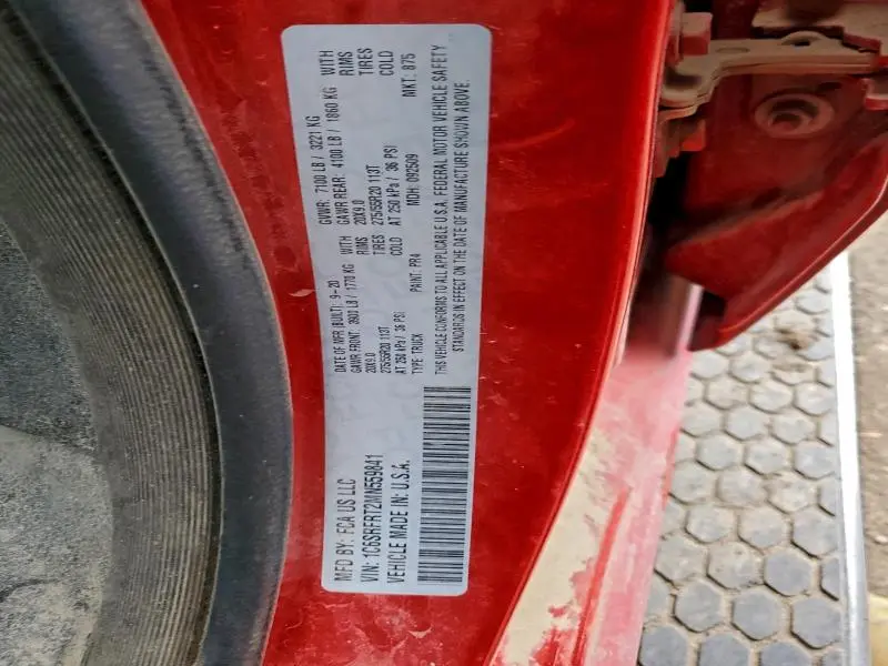 2021 RAM 1500 LARAMIE  