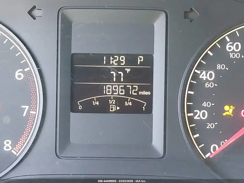 2011 VOLKSWAGEN JETTA 2.5L SE