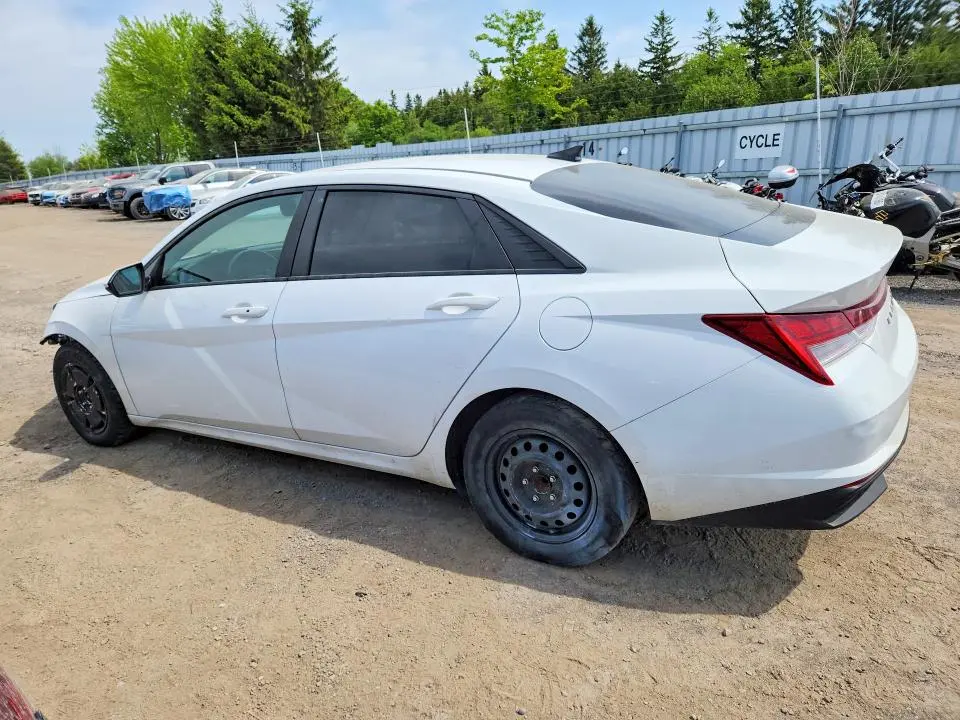 2021 HYUNDAI ELANTRA BLUE  