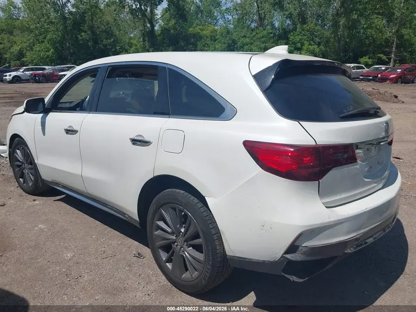 2018 ACURA MDX TECHNOLOGY PACKAGE   ACURAWATCH PLUS PKG