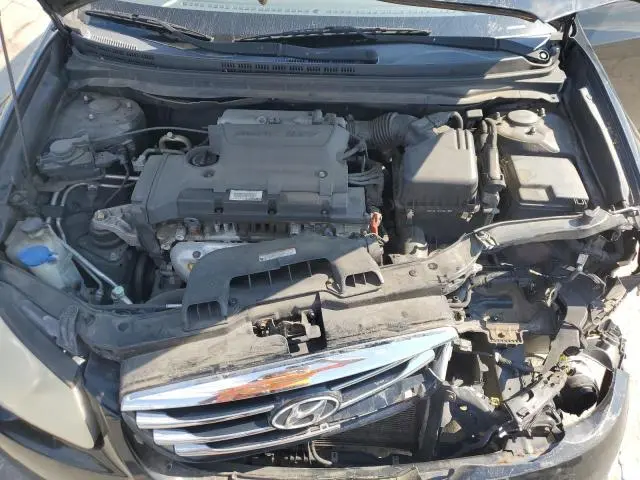 2010 HYUNDAI ELANTRA BLUE  