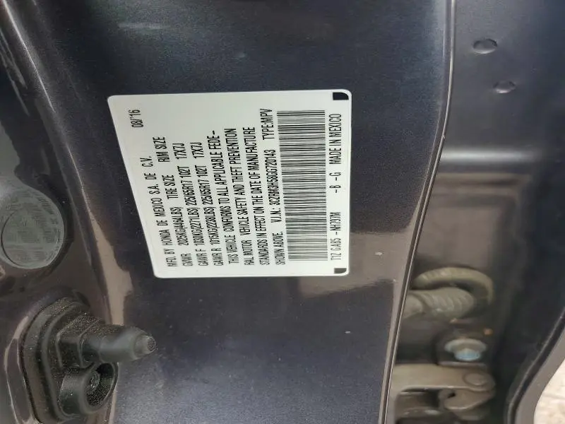 2016 HONDA CR-V EX  