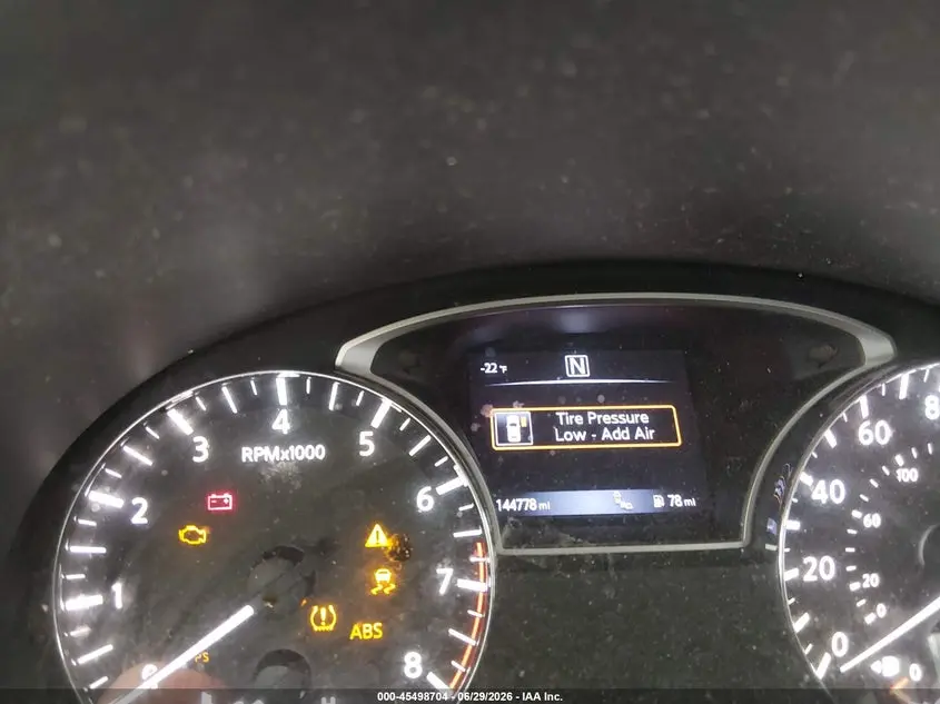 2016 NISSAN ALTIMA 2.5 SV