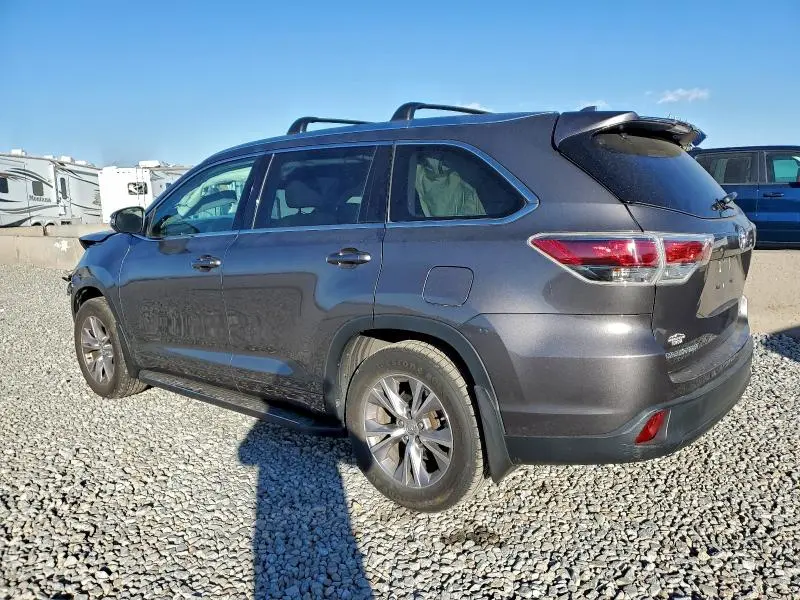 2015 TOYOTA HIGHLANDER XLE  