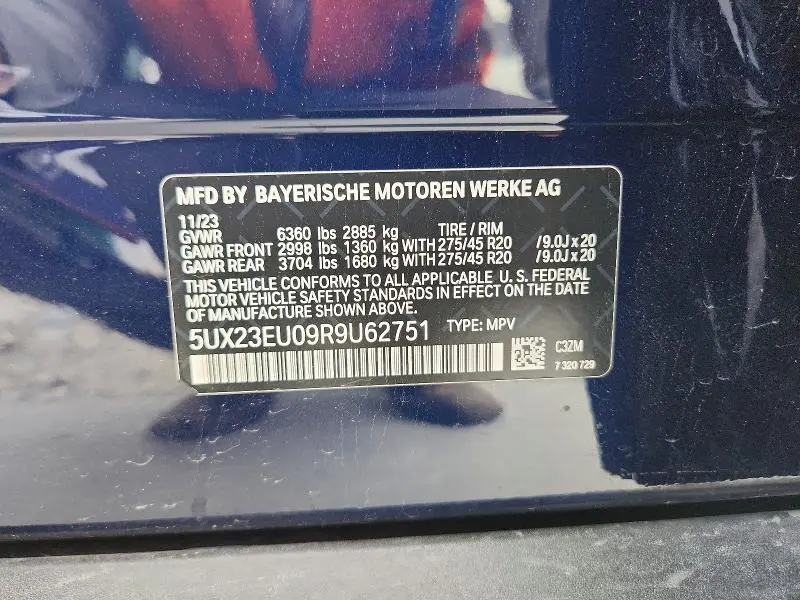 2024 BMW X5 XDRIVE40I  