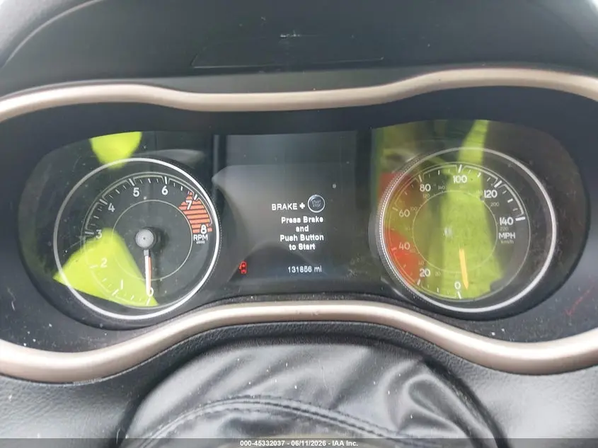 2017 JEEP CHEROKEE HIGH ALTITUDE 4X4