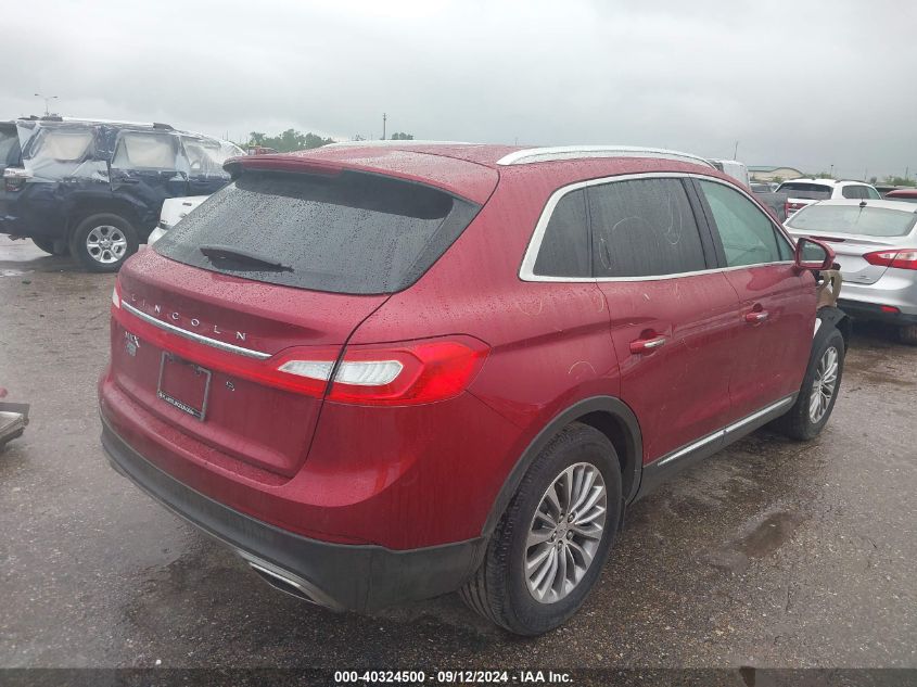 2016 LINCOLN MKX SELECT