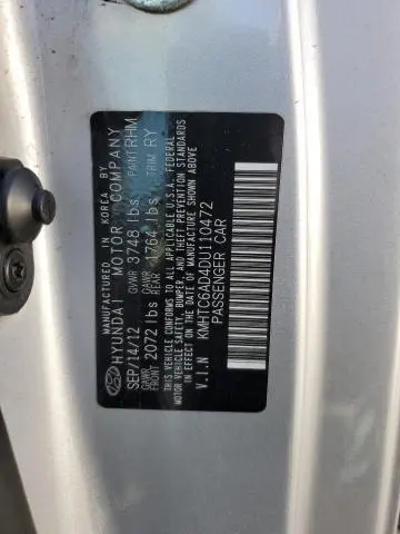 2013 HYUNDAI VELOSTER   