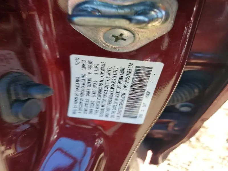 2013 HONDA CIVIC EX  
