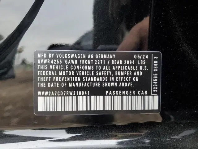 2024 VOLKSWAGEN GTI SE  