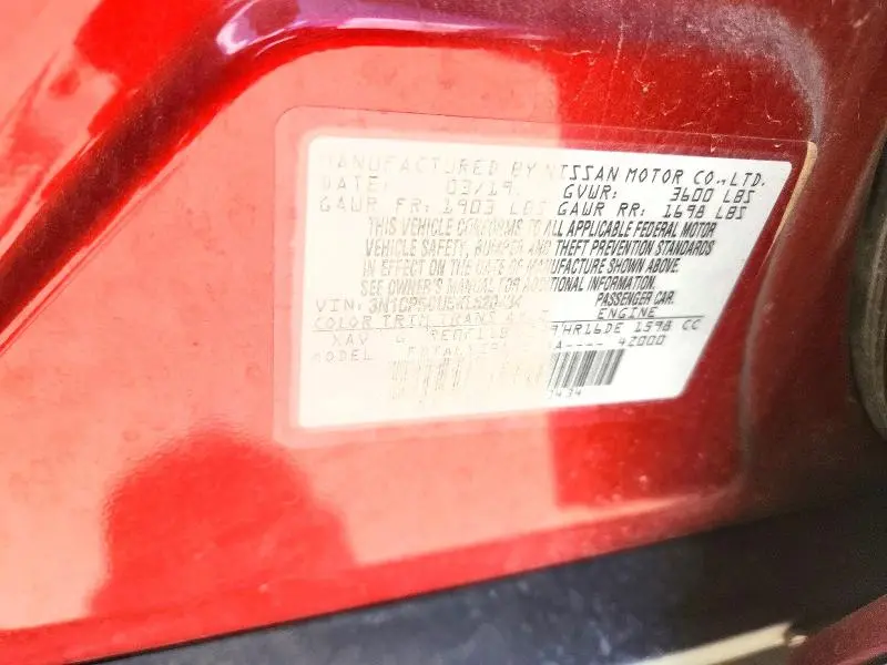 2019 NISSAN KICKS SV  