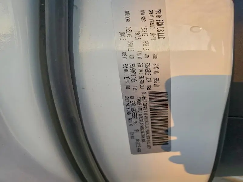 2019 CHRYSLER PACIFICA LIMITED  